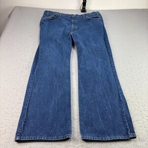 Vintage Levis Orange Tab Jeans Mens 42x30‎ (40x30) Blue 517 Bootcut 90s